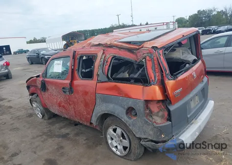 2004 Honda Element Ex z USA, uszkodzony, nr VIN 5J6YH28564L018315